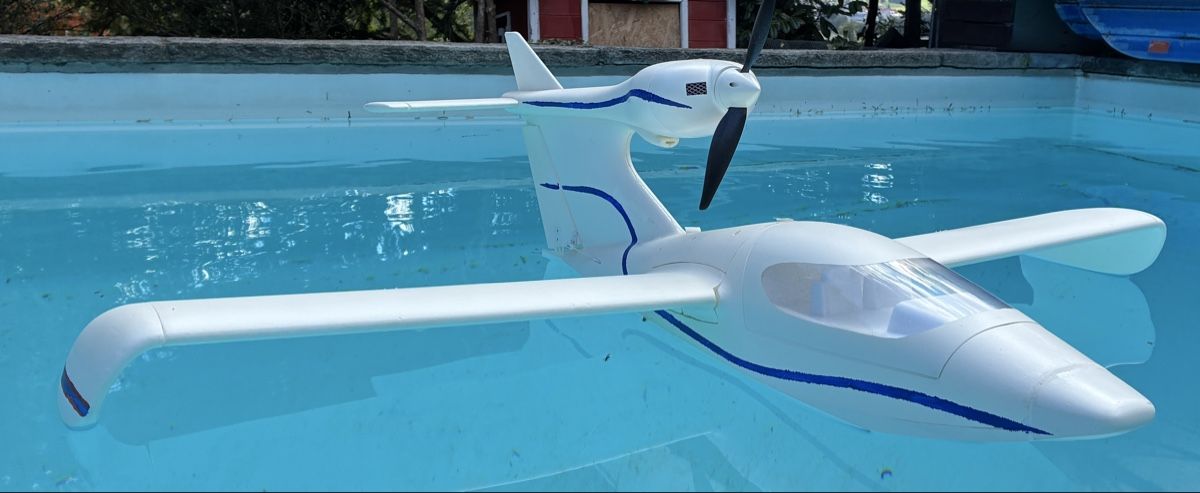 Modellismo RC: Seawind Wasserflugzeug – Usato da Buchs ZH venduto da hipsternut 6