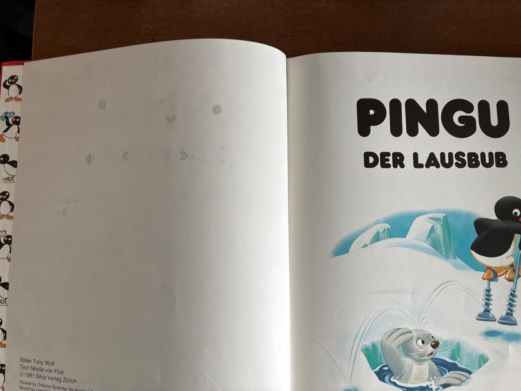 Libri: Pingu der Lausbub -Silva Verlag 1991 – Usato da Wald ZH venduto da gabriela1 5