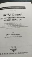 Schluessel zu alten und neuen Abkuerzungen, 1966, 
