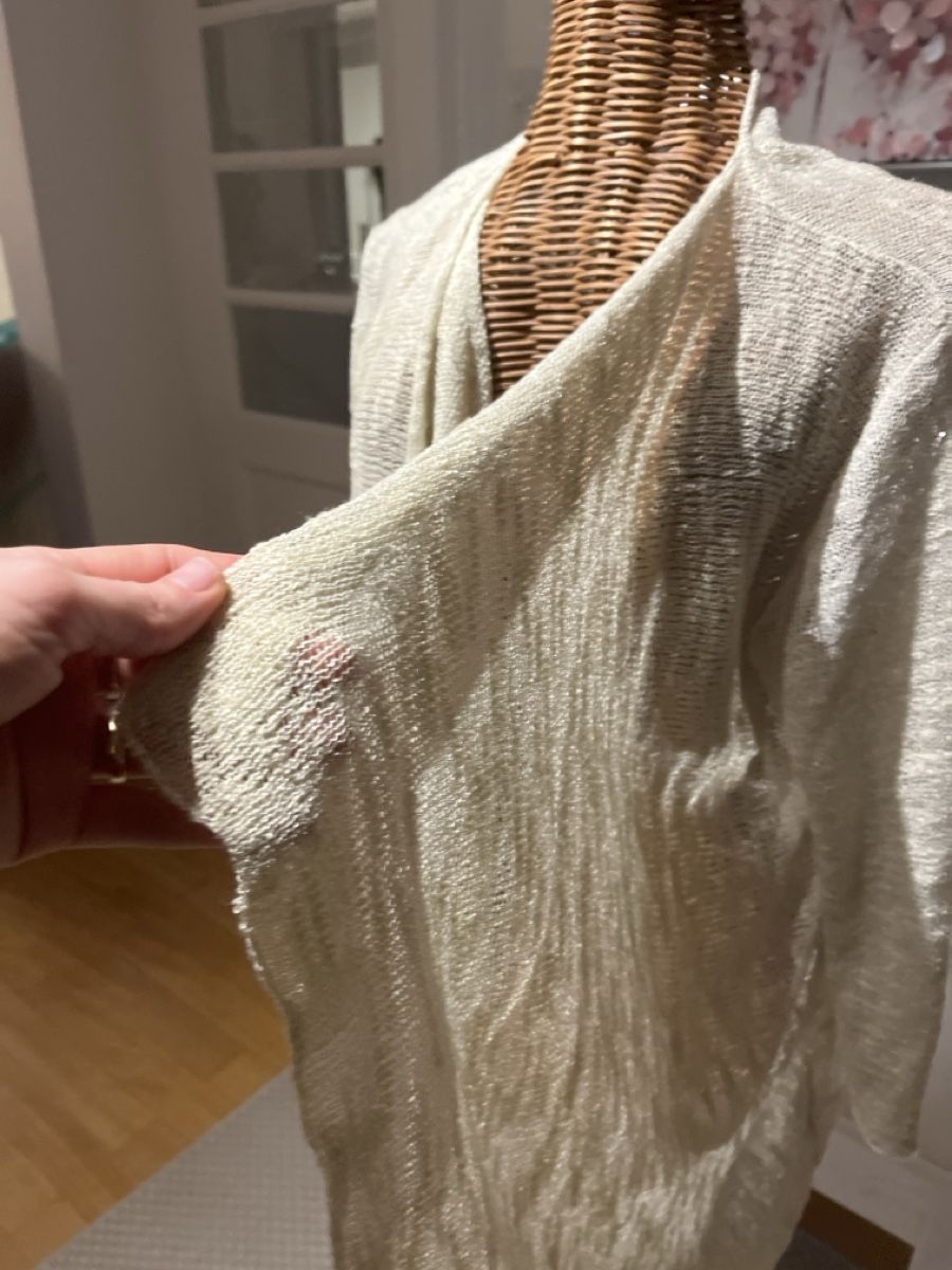 Giacche: Cardigan, offene Form, beige, L – Usato da Solothurn venduto da Bobesch08 3