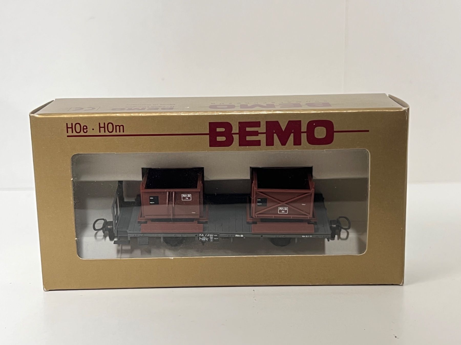 Bemo Modellini di ferrovie: BEMO 2250 170 RhB KK 7350 – Nuovo e nell'imballaggio originale da Neuenhof venduto da ludovicco