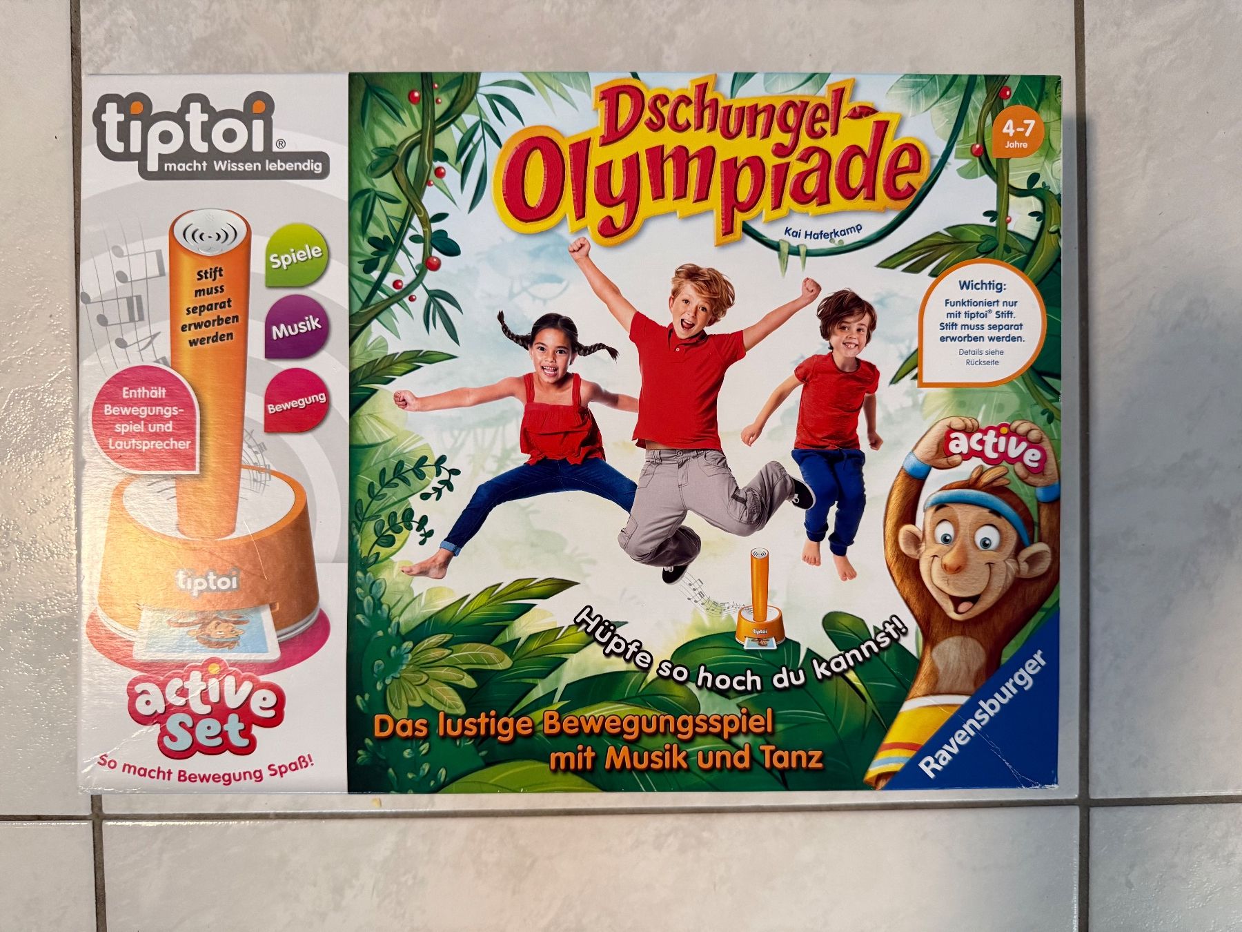 Ravensburger Giochi: Tiptoi Dschungel-Olympiade – Usato da Pfäffikon SZ venduto da Syndrome379