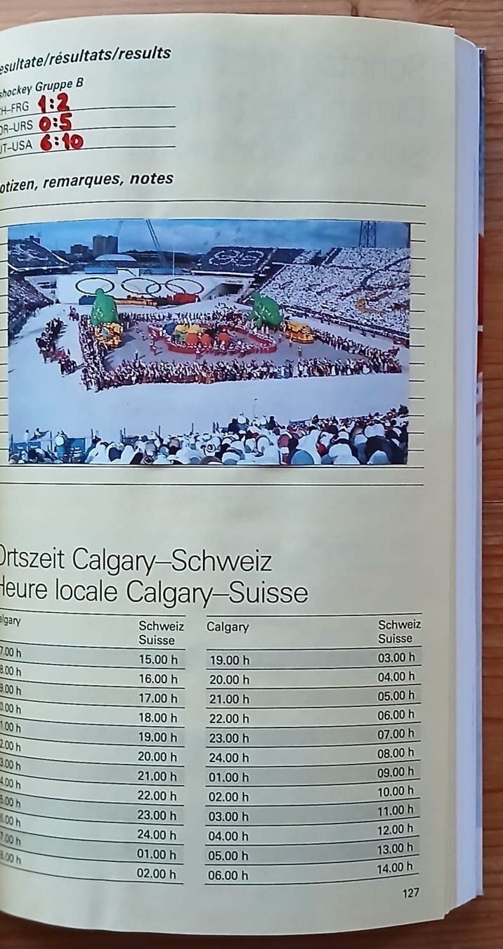Libri: Schweizer Olympiaführer Calgary 1988 – Usato da Krauchthal venduto da mago371 5