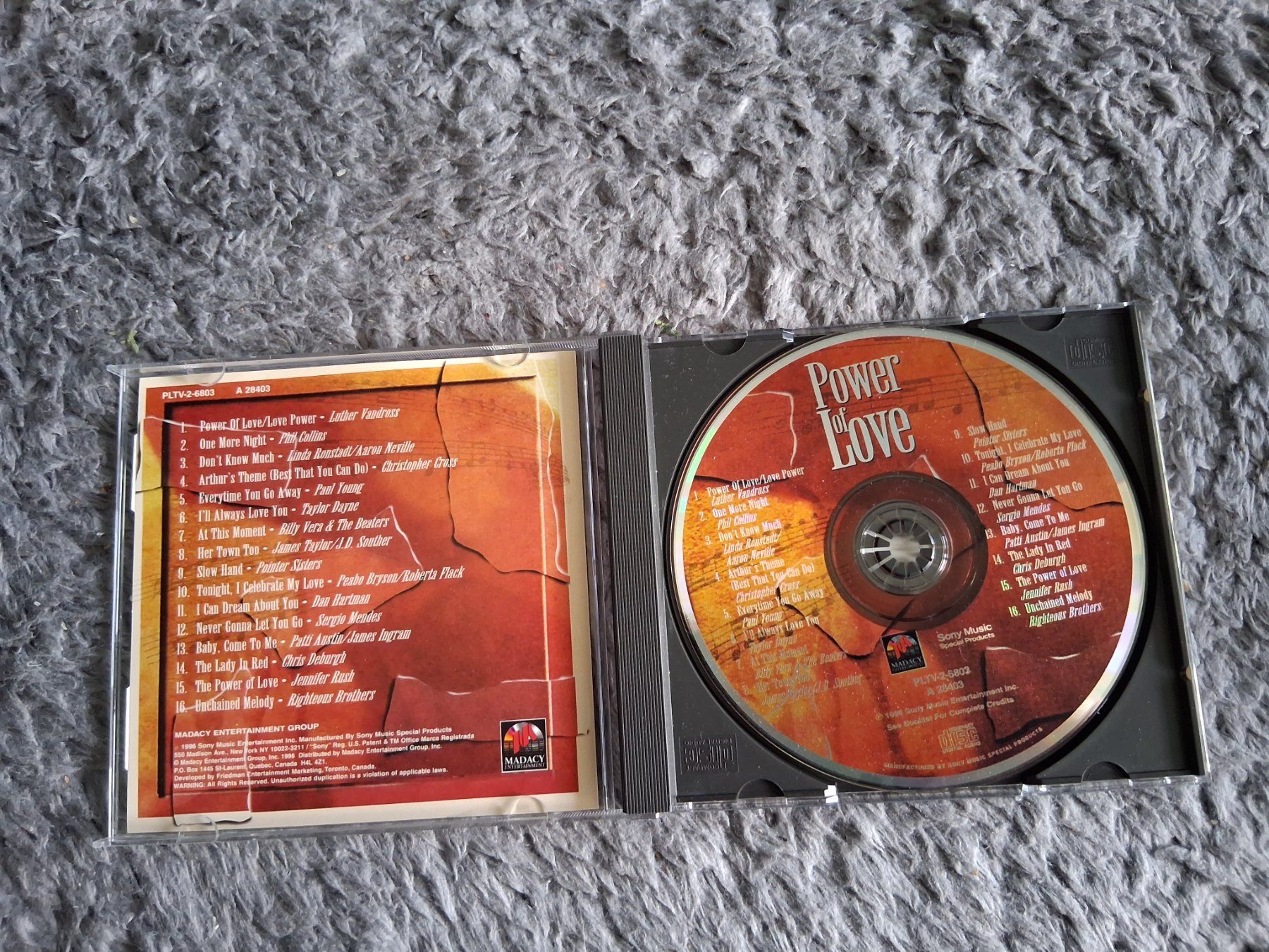CD: POWER OF LOVE   COMPILATION   CD – Usato da Wetzikon ZH venduto da Ramones01 2