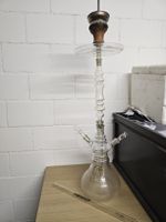 Wasserpfeife Shisha Aura, Glas, mit Zubehör