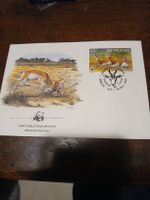 WWF Senegal - Premier Jour 1986 - Gazelle Dama Rare!
