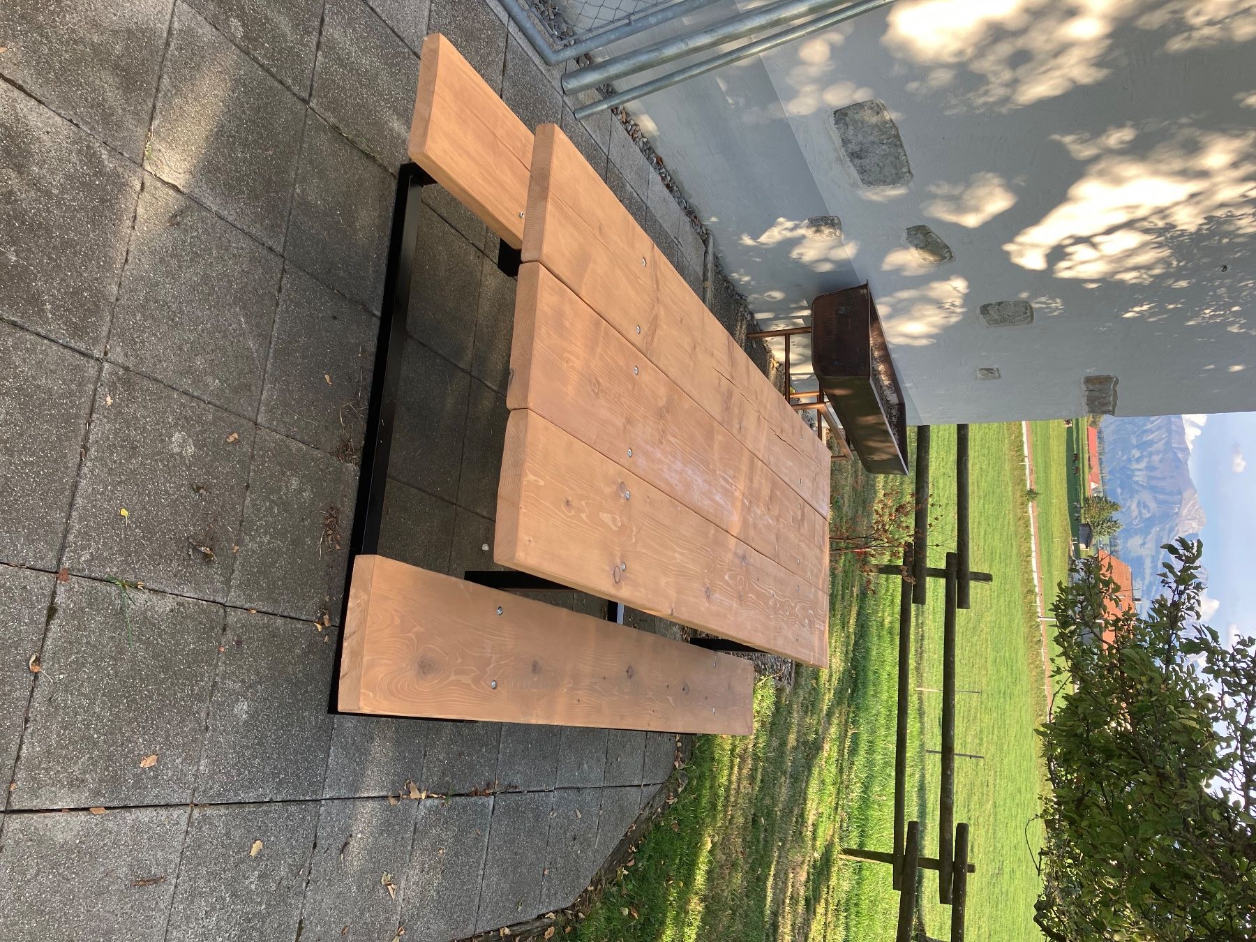 Tische: Table extérieur, table terrasse, table forestière – Gebraucht aus Vaulruz von jer_vp96 3