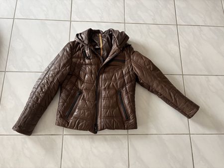 Herren Lederjacke braun Grösse 52, Marke PATAGO