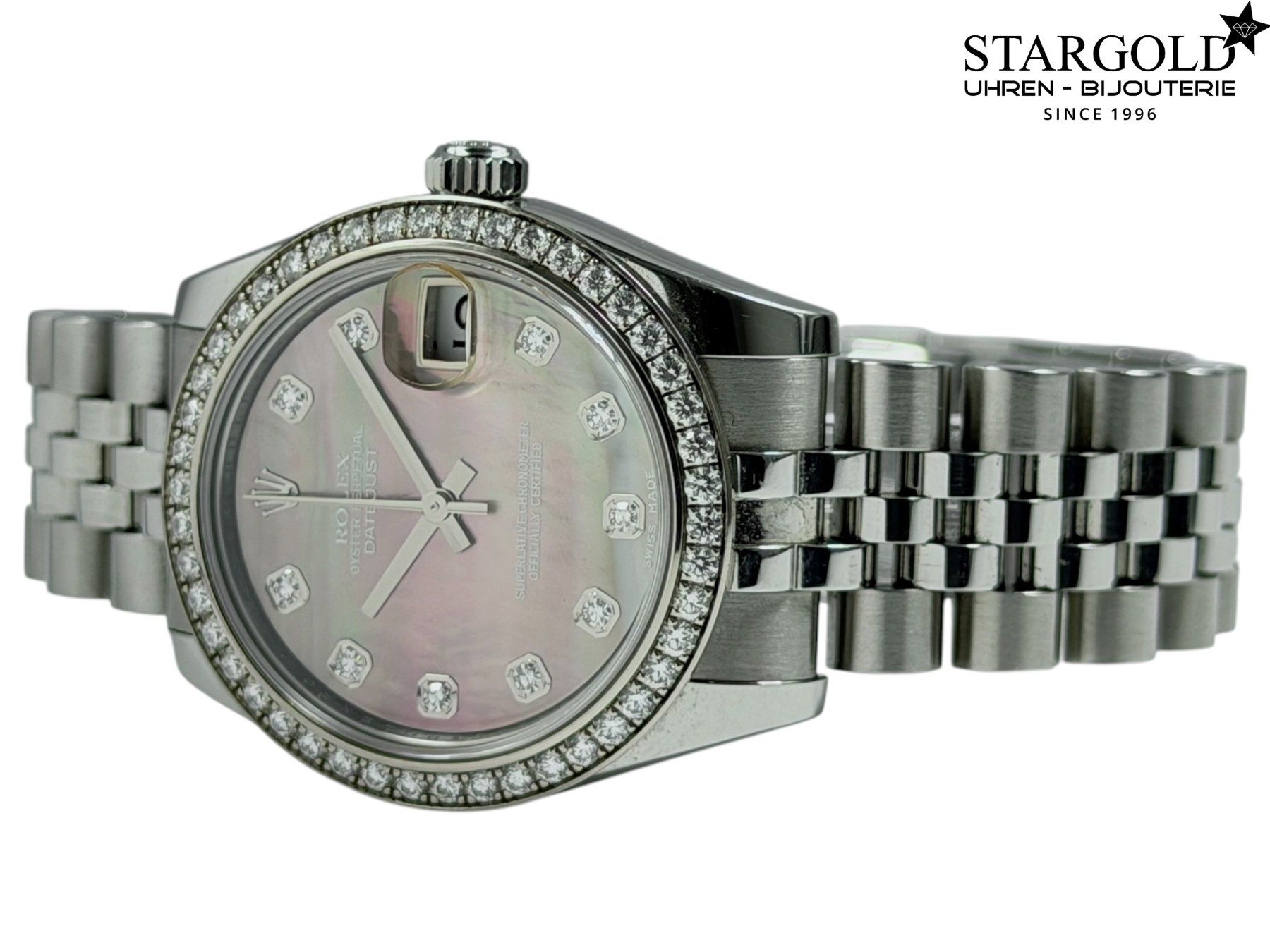 Rolex Orologi: Rolex Datejust 31 Tahitian MOP Diamond - 178384 – Usato da Zürich venduto da Stargold-Uhren 1