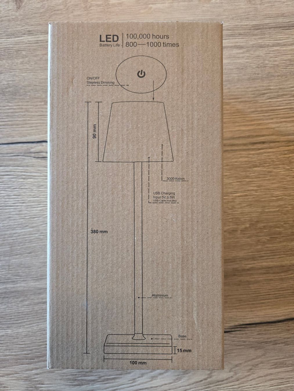 Lampade: LED Tischlampe – Nuovo e nell'imballaggio originale da Walzenhausen venduto da spark20 6