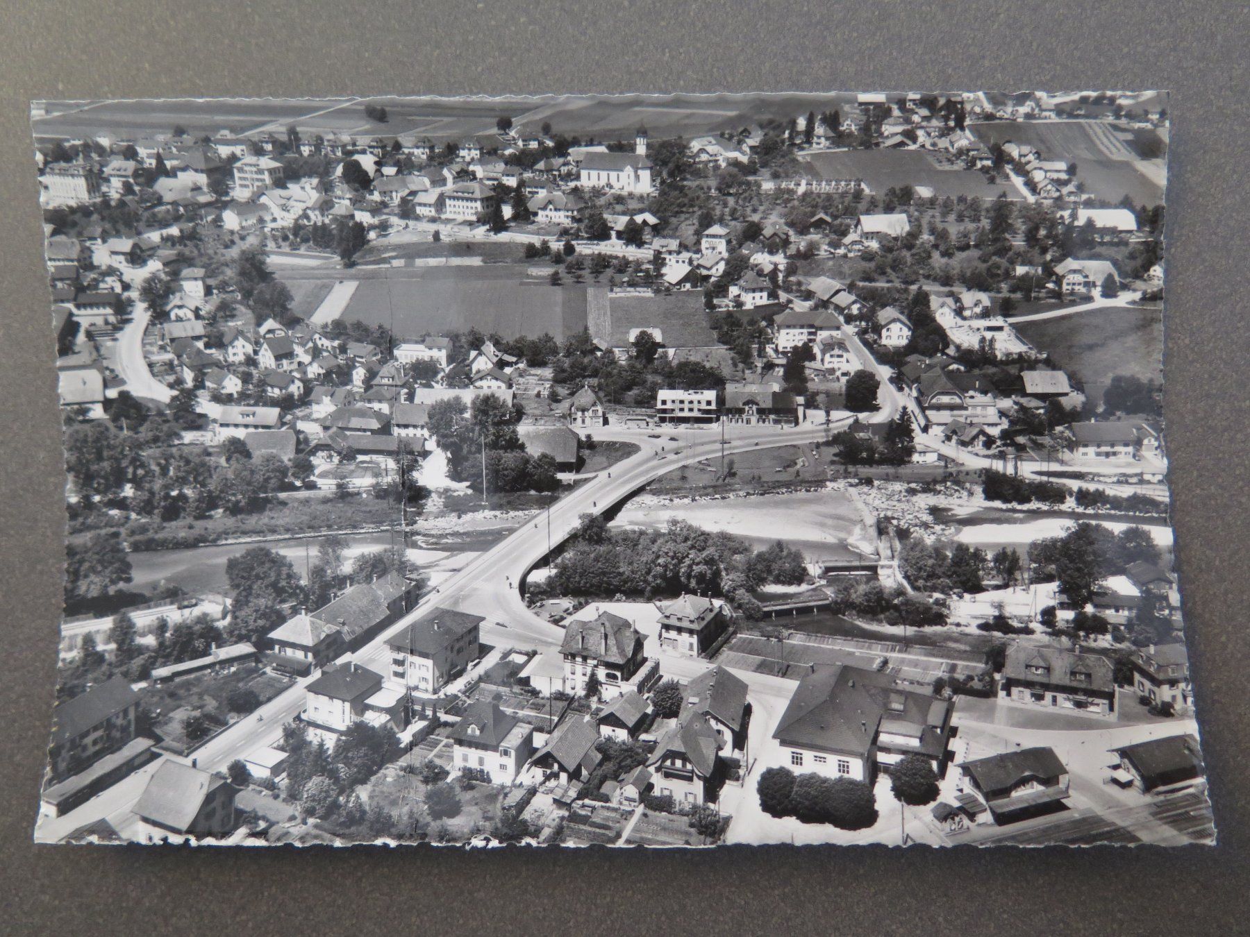 Cartoline postali: BIBERIST - FLUGAUFNAHME – Usato da Wittenbach venduto da lipasal