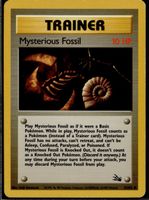 Mysterious Fossil 62/62 Fossil 2
