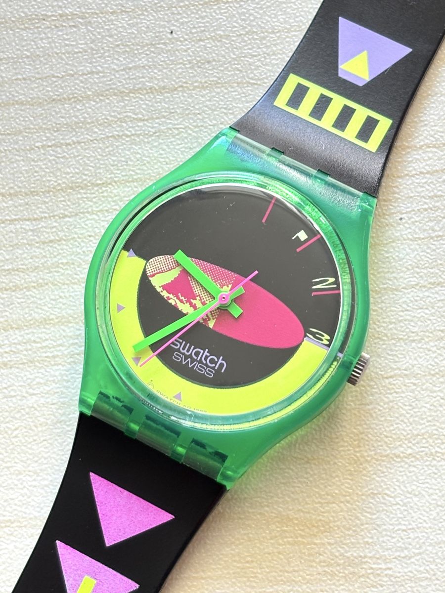 Swatch Uhren: Swatch Sammeln Uhr transparent  – Gebraucht aus Grenchen von chththl