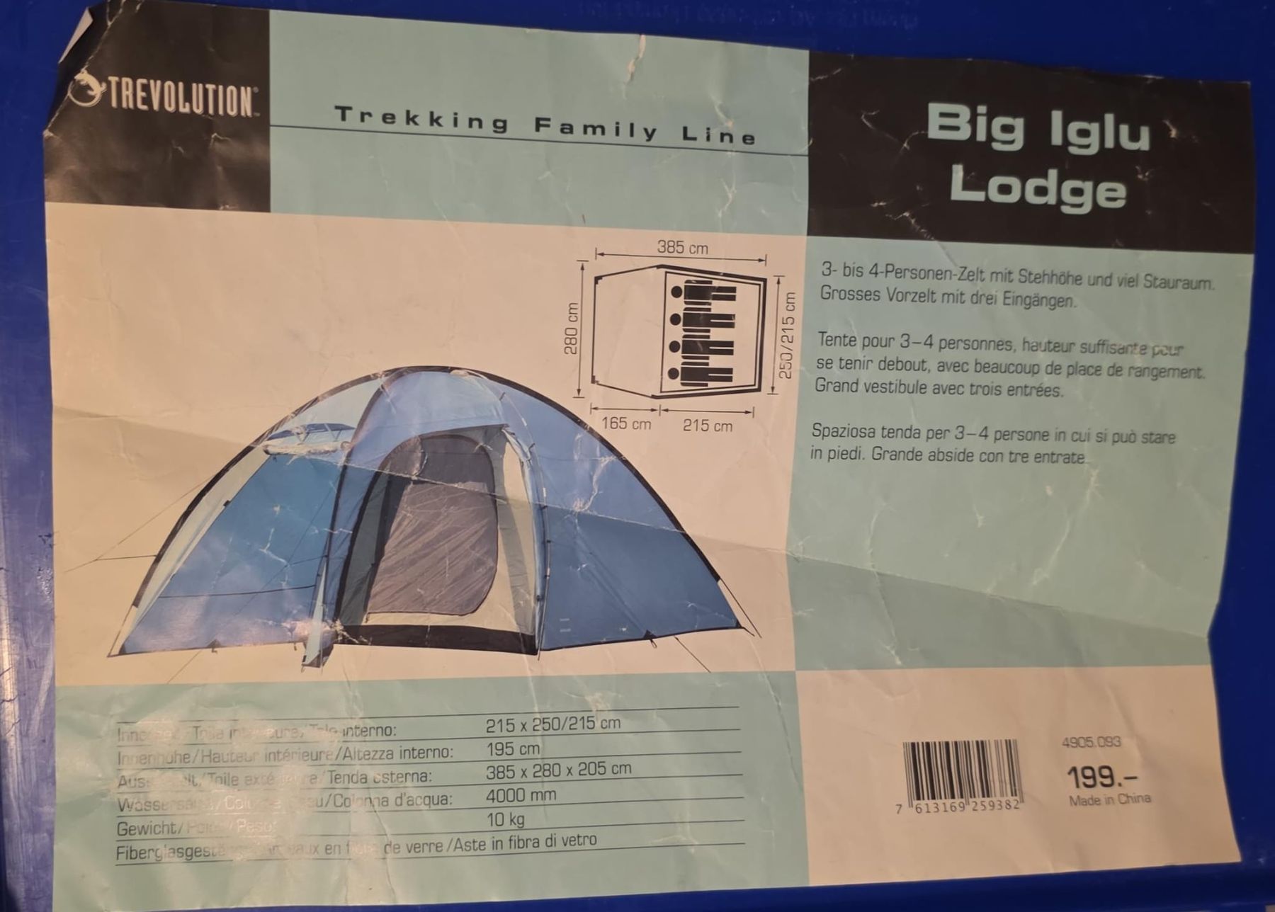 Zelte: Trevolution Big Iglu Lodge – Neu (gemäss Beschreibung) aus Belp von mar_wyp6