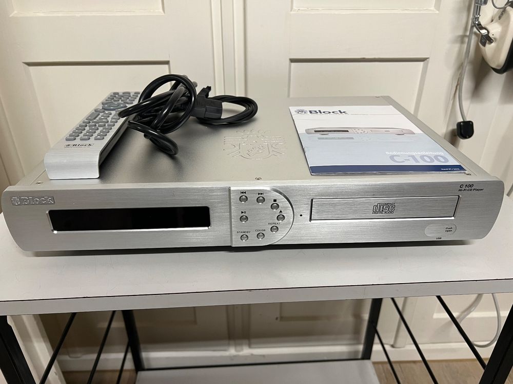 Block C 100 MKII Hi-Fi CD Player & VR 100+ Stereo Receiver (Gebraucht ...