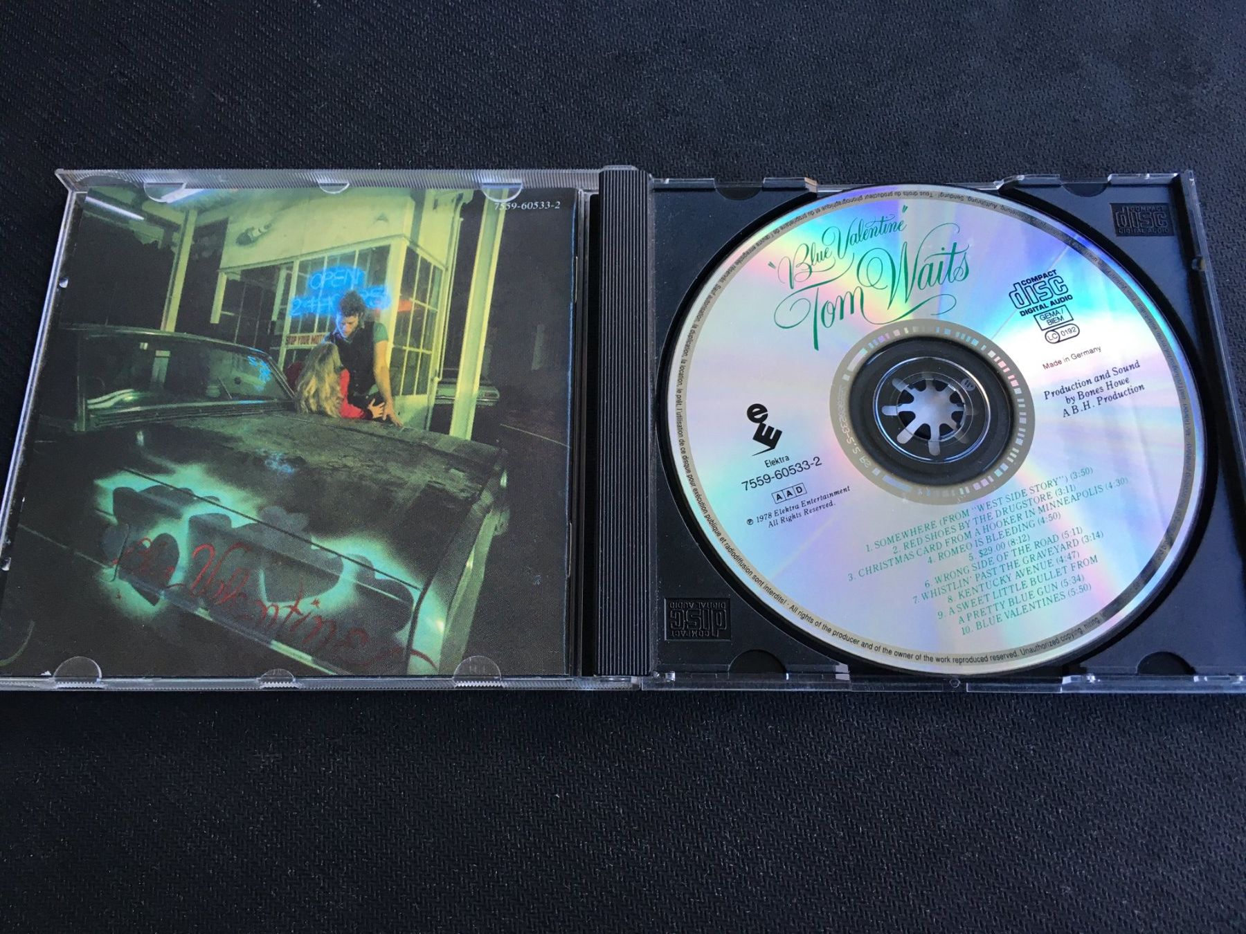 CDs: Tom Waits - Blue Valentine -CD- – Gebraucht aus St.Gallen von MedienJoe 1