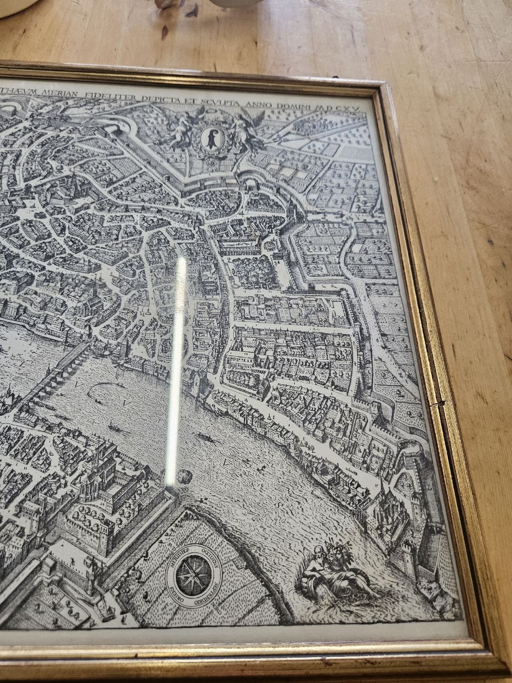 Foto & Immagini: Altes Bild Basel Stadt 1615 – Usato da Pratteln venduto da Cartonsducoeur_bl 3