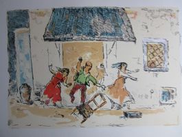 Renato Natali  1883 - 1979 LITHOGRAPHIE