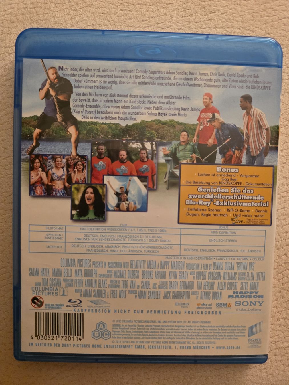 Tutti i DVDs: Kindsköpfe - Blu-ray – Usato da Ellikon a d Thur venduto da razzorblog 1