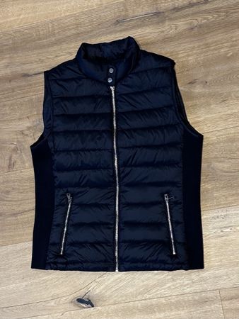 Gilet noir matelassé Zara