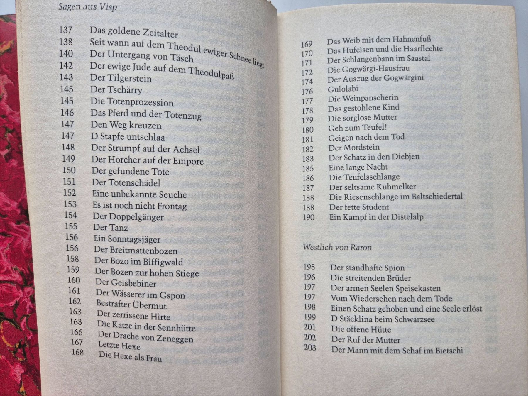 Libri: Sagen der Schweiz  -  WALLIS  -   1985 – Usato da Niederweningen venduto da Obson 5