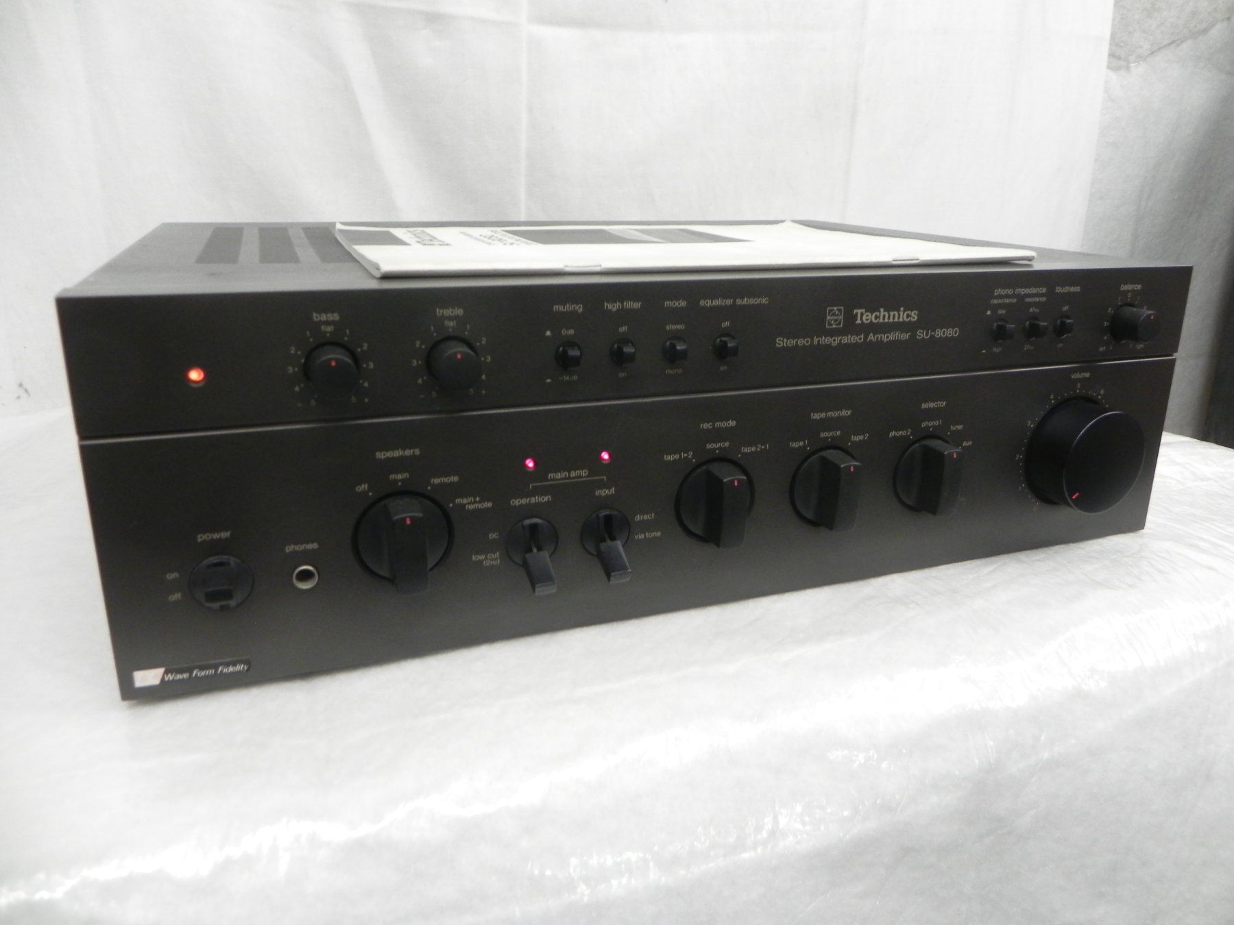 Technics Amplificatori: Technics SU-8080  Verstärker revidiert Total Liquidation – Usato da Basel venduto da Life-Style-Art 4