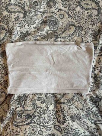 Tube Top Damen Weiss Grösse S/M neuwertig