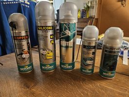 Motorex Spray Set Silikonspray, Kupferspray Imprägnierung(G1