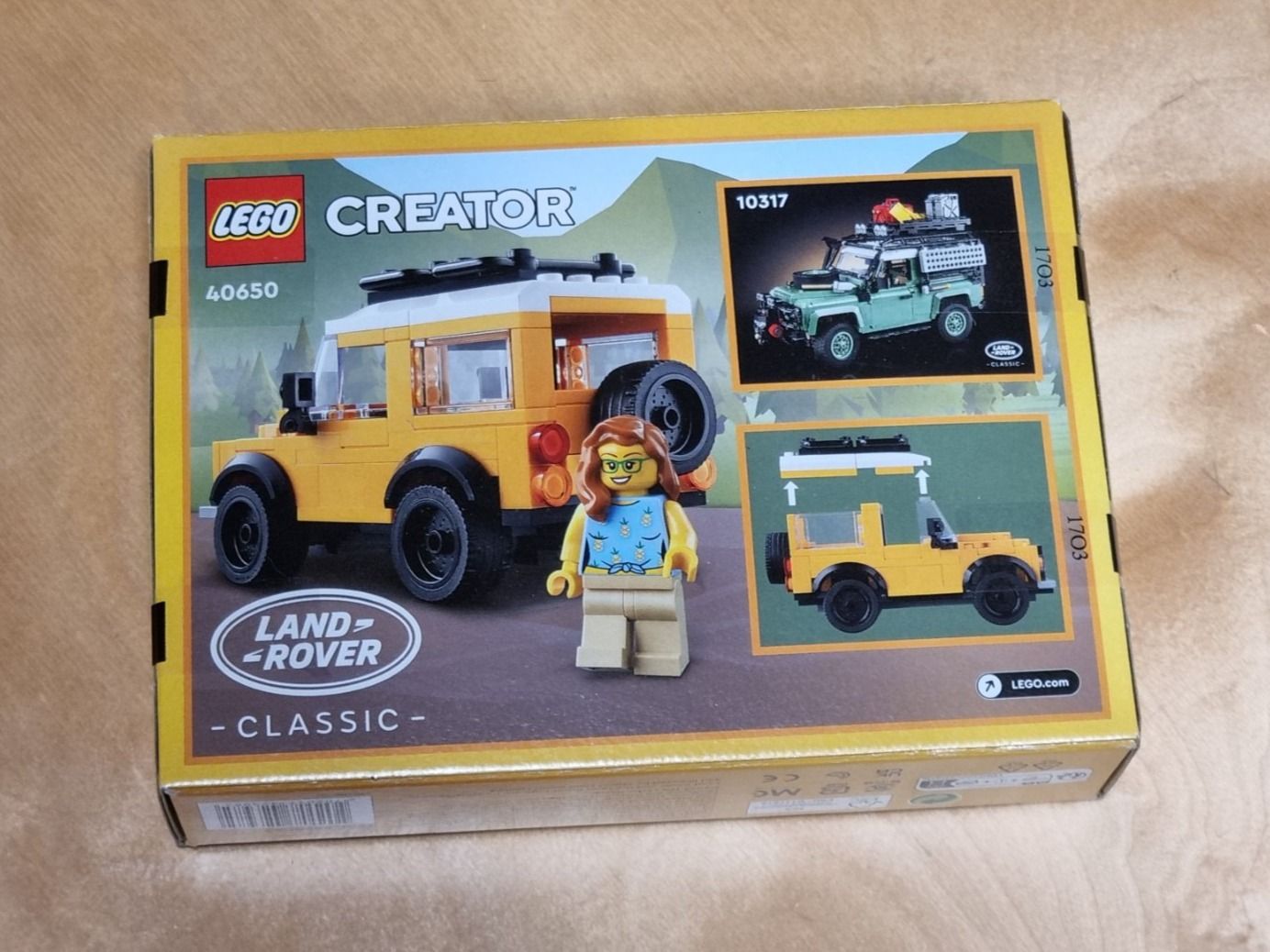 Lego Kit di costruzioni: LEGO Creator 40650 Land Rover Classic Defender – Nuovo e nell'imballaggio originale da Basadingen venduto da NekoBricks 3