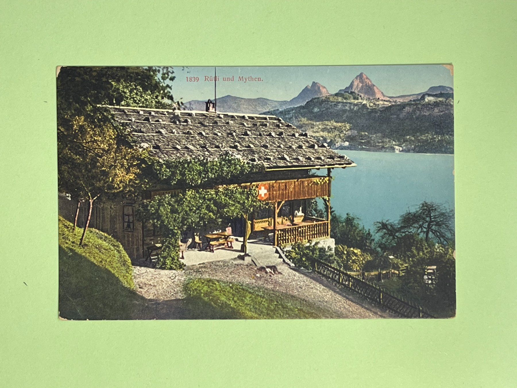 Cartoline postali: Rütli und die Mythen – Usato da Steg VS venduto da _vinci_