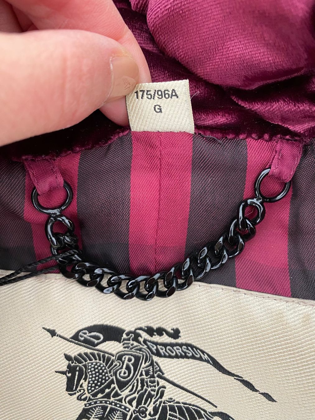 Burberry Giacche: Burberry Jacket - Size L – Nuovo (secondo la descrizione) da Ponte Tresa venduto da La_Vie_En_Rose 5