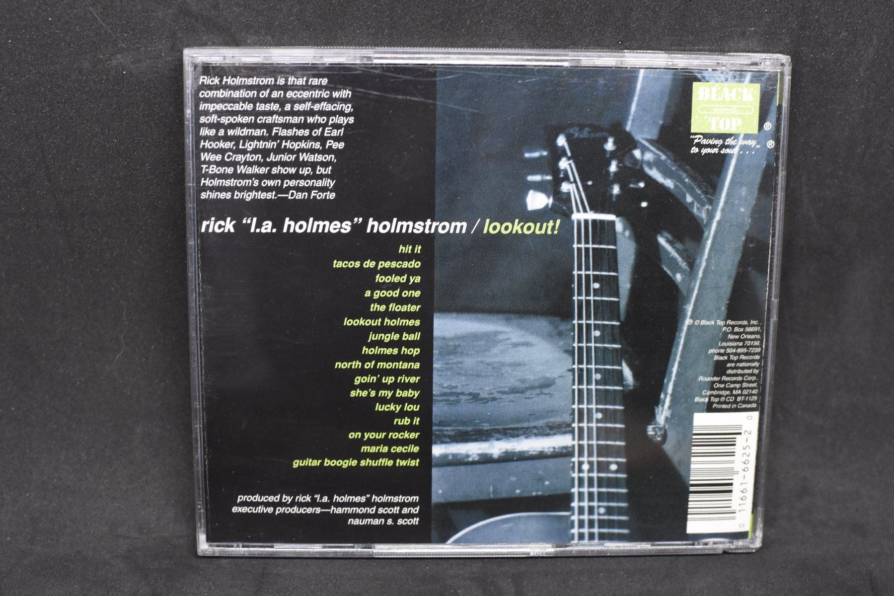 CD: Rick "L.A. Holmes" Holmstrom - Lookout – Usato da Belmont-sur-Yverdon venduto da ag97 2