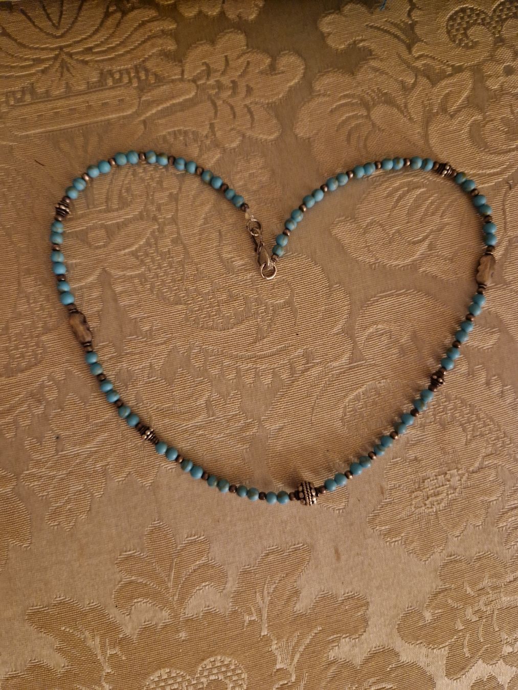 Catenine: Halskette Türkis Silber Boho Chic – Usato da Jona venduto da HappyHappyHappyHappy