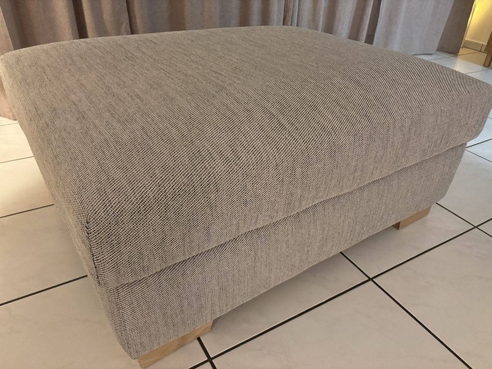 Sörvallen IKEA Hocker mit Stauraum, viarp beige / grau (Gebraucht) in ...