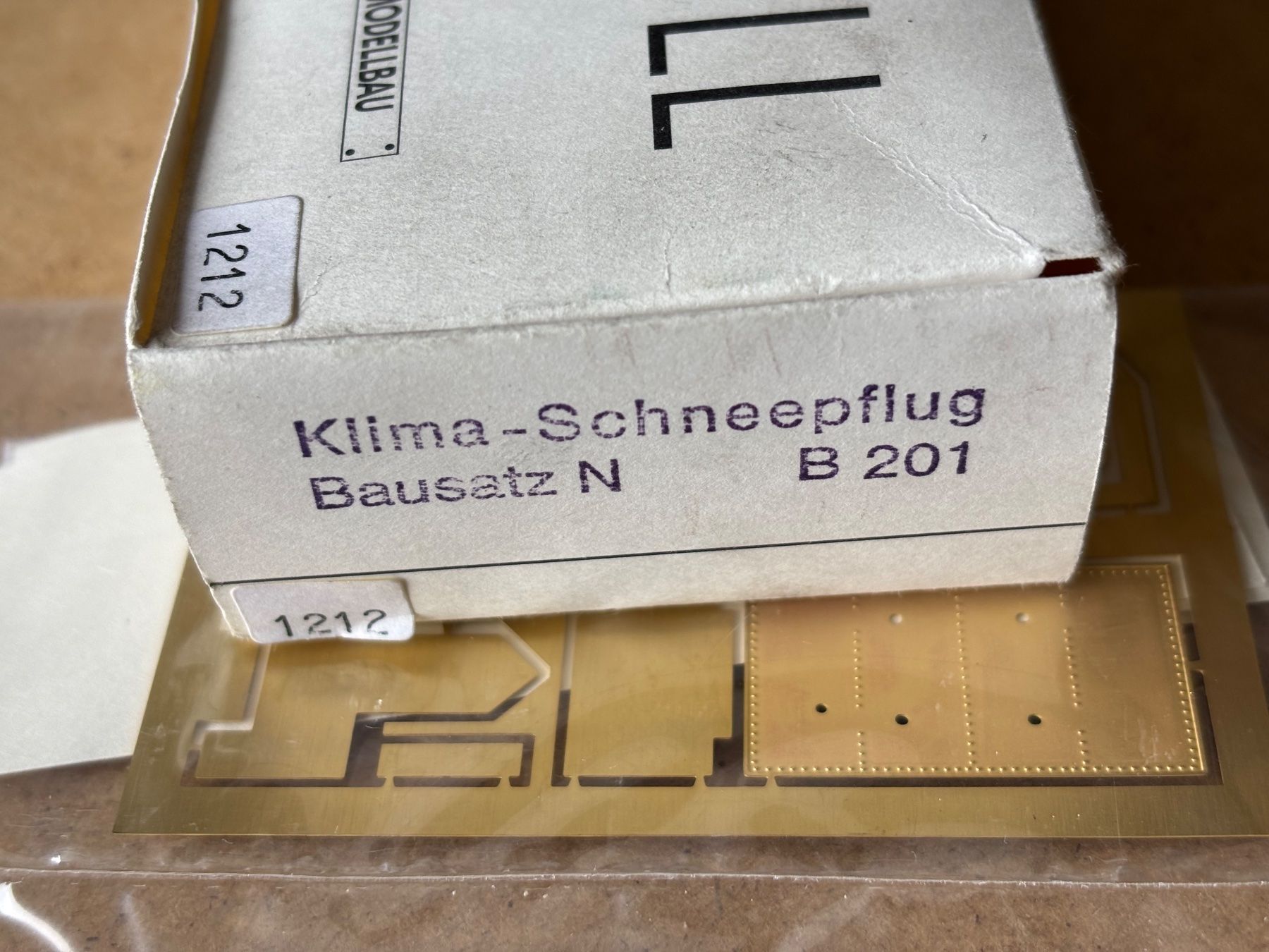 Modelleisenbahnen: Spieth Bausatz Messing fur Dampflok B201 öBB – Neu und originalverpackt aus Hauterive NE von eriamch 1