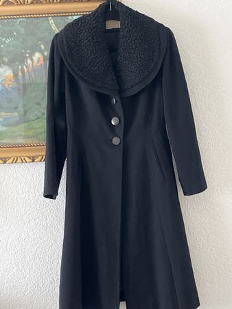 MARSALL SENEGRONE Wollmantel ,Pelzkrage Von NichtraGr38,Top!