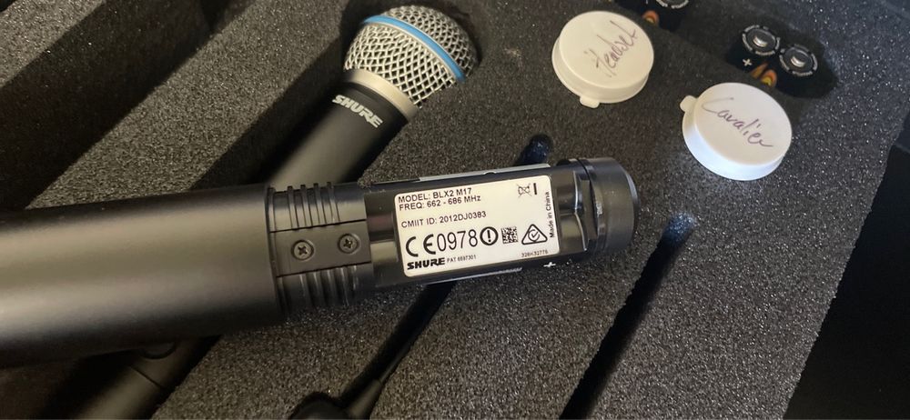 X Shure Blx Funksystem Mit Beta Sm Wl Im Case Kaufen Auf