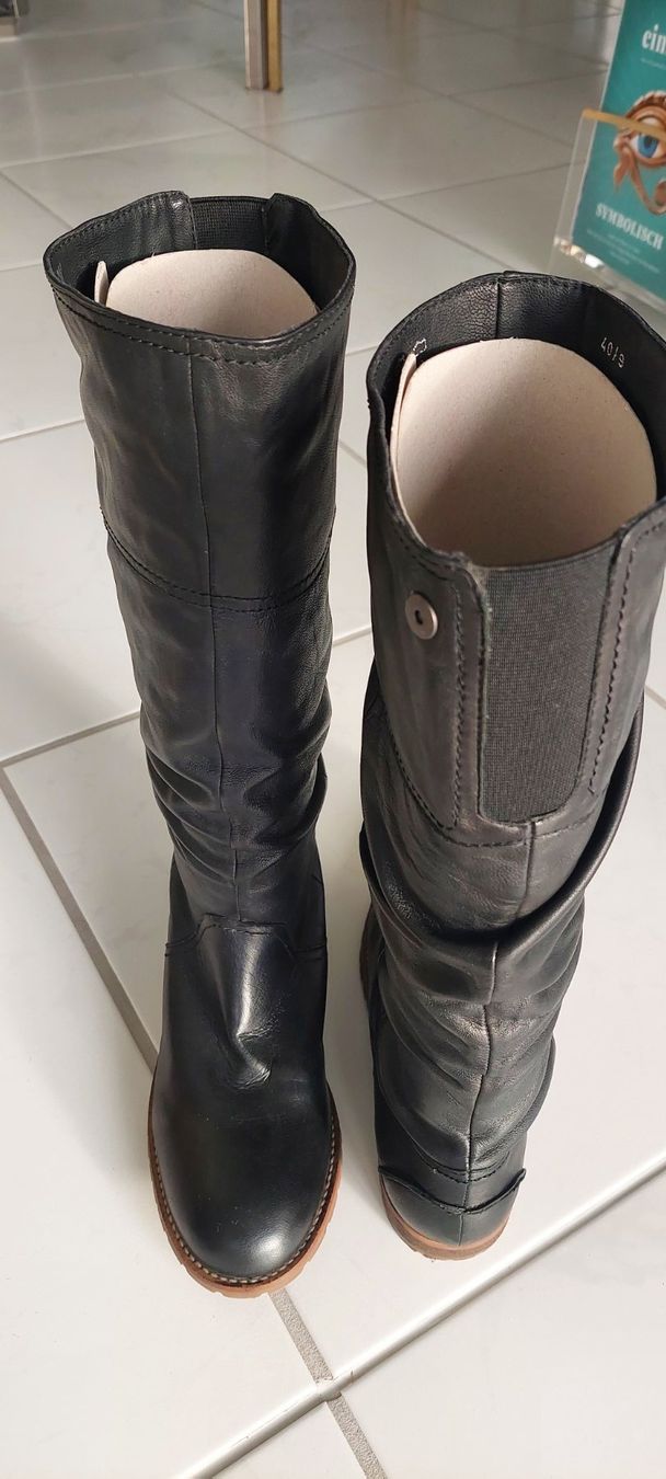 Scarpe da donna: Damen-Lederstiefel NEU – Nuovo e nell'imballaggio originale da RAMLINSBURG venduto da AUDITT1999 4