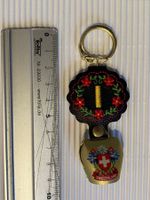 Schlüsselanhänger Swiss-Glöckchen "I"