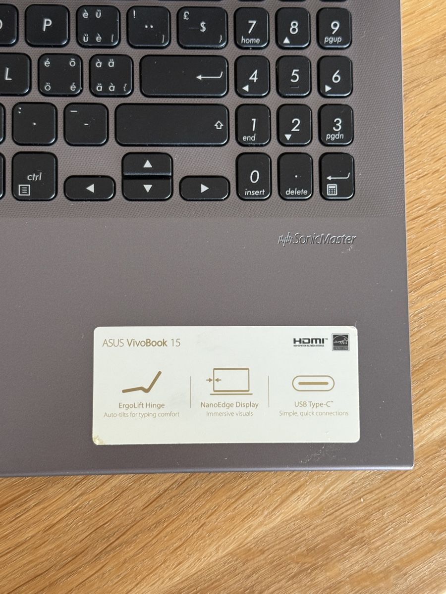 Asus Notebook: ASUS VivoBook 15 Laptop Grey – Usato da Uttwil venduto da davinio11 1