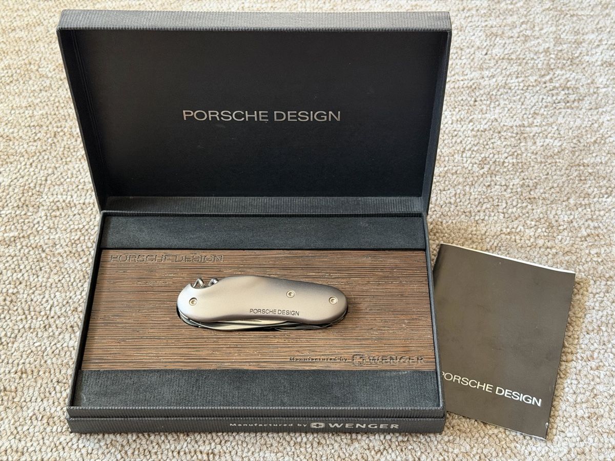 Wenger Coltelli tascabile: Wenger Porsche Design P3711 – Nuovo e nell'imballaggio originale da Ascona venduto da NickPick
