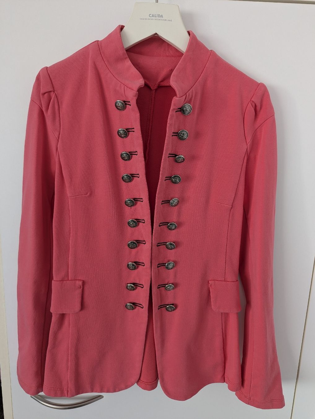 Giacche: Jersey Jacke,  Korallenfarbe. – Usato da Winterthur venduto da losa_p966