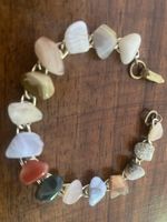 Vintage Armband mit Natursteinen Edelsteinen