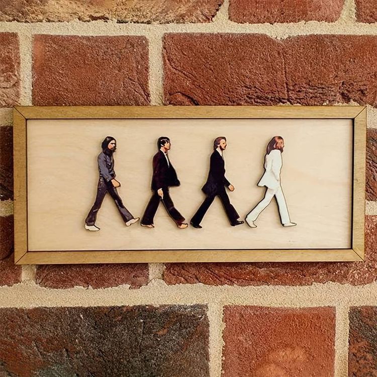 Quadro Decorativo The Beatles Caminho da Lenda
