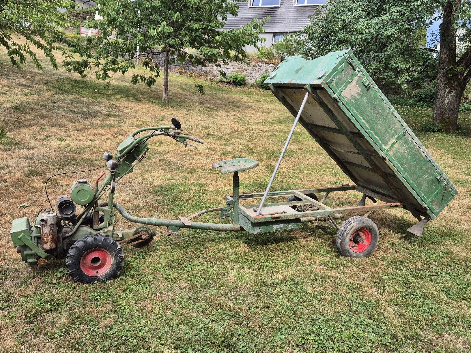 Agria Traktoren: Agria Universal Typ 1600 mit 3 Seiten Kipper  – Gebraucht aus Dürrenäsch von Noeliboeli 5