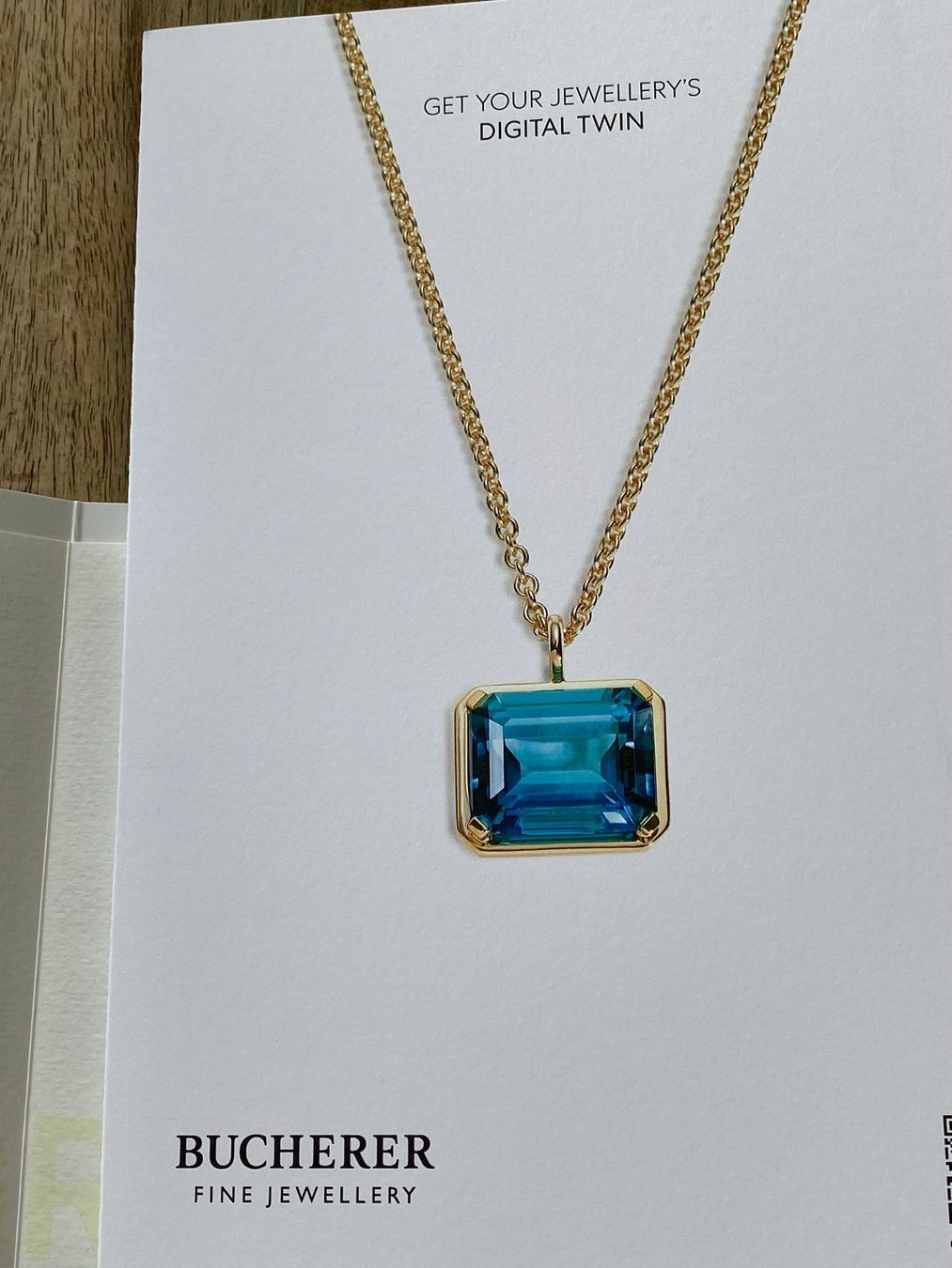 Bucherer Ketten: Bucherer Blue path indigolite tourmarine- unique – Neu (gemäss Beschreibung) aus Luzern von Sommer_26 2