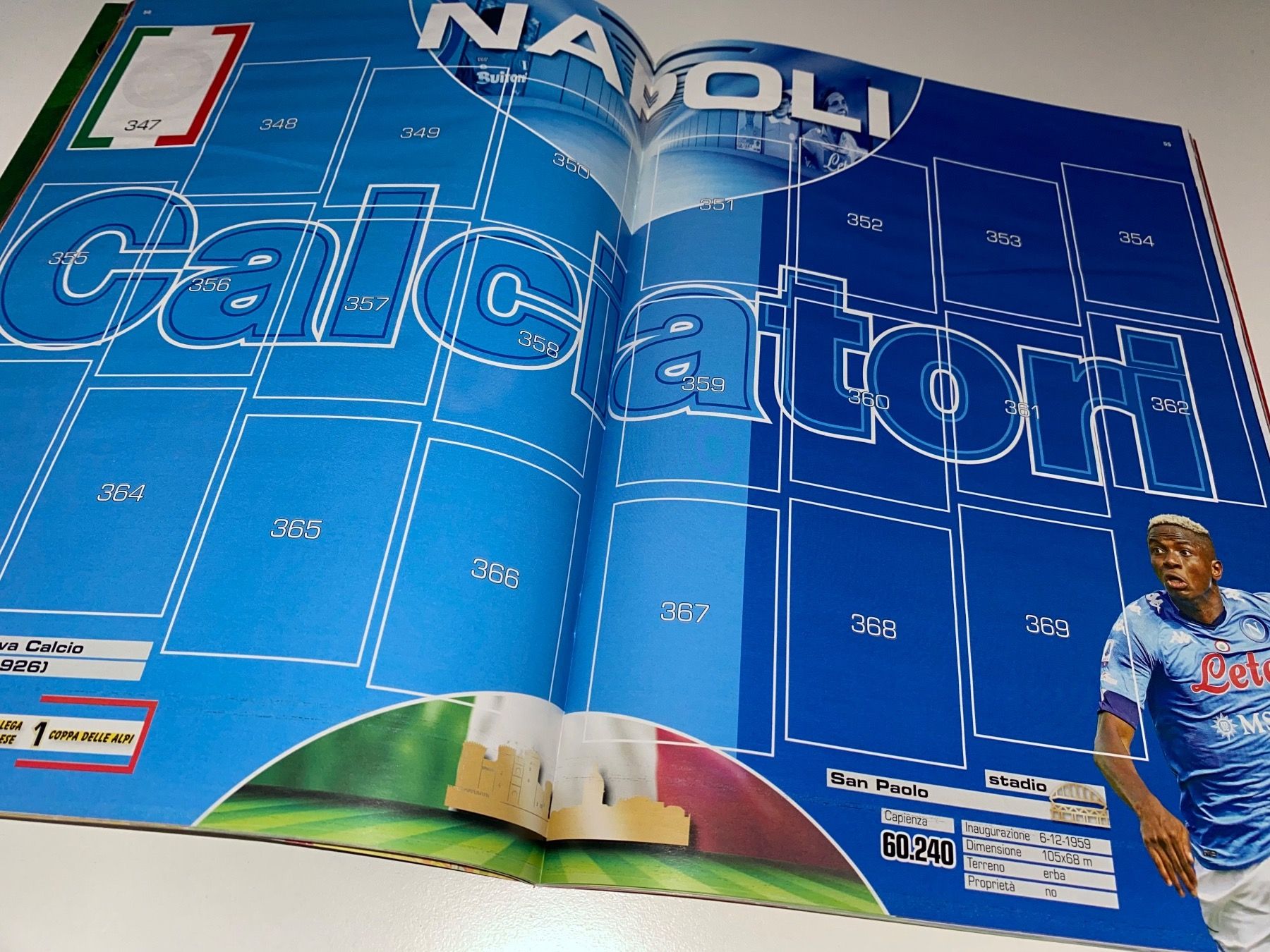 Panini Album: Panini Leeralbum Calciatori 2021 – Usato da Hergiswil LU venduto da FcMalkov 2