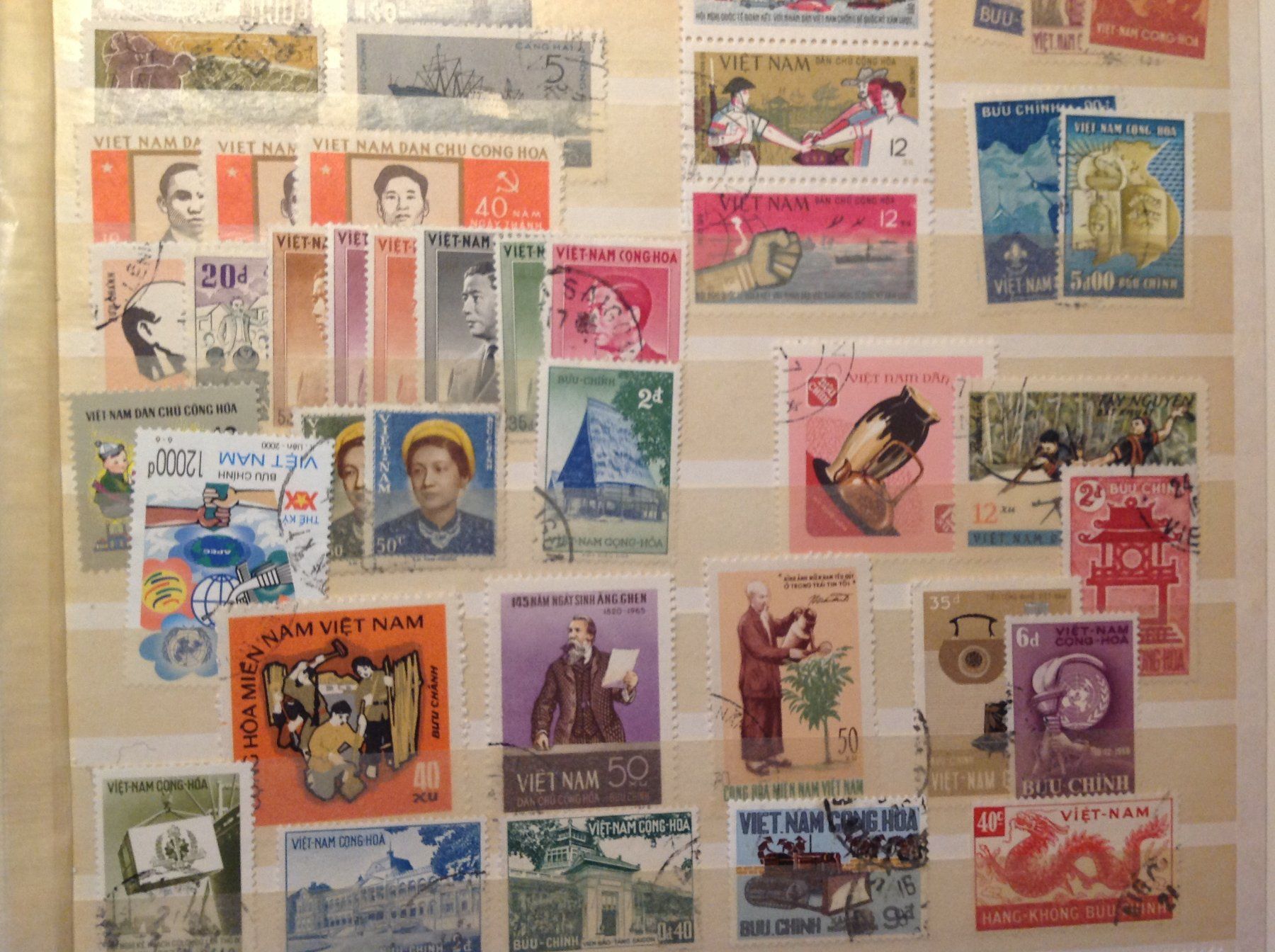 Tutti i francobolli: timbre - Briefmarke Vietnam 27.8.5 – Usato da Vuiteboeuf venduto da broticaire 5