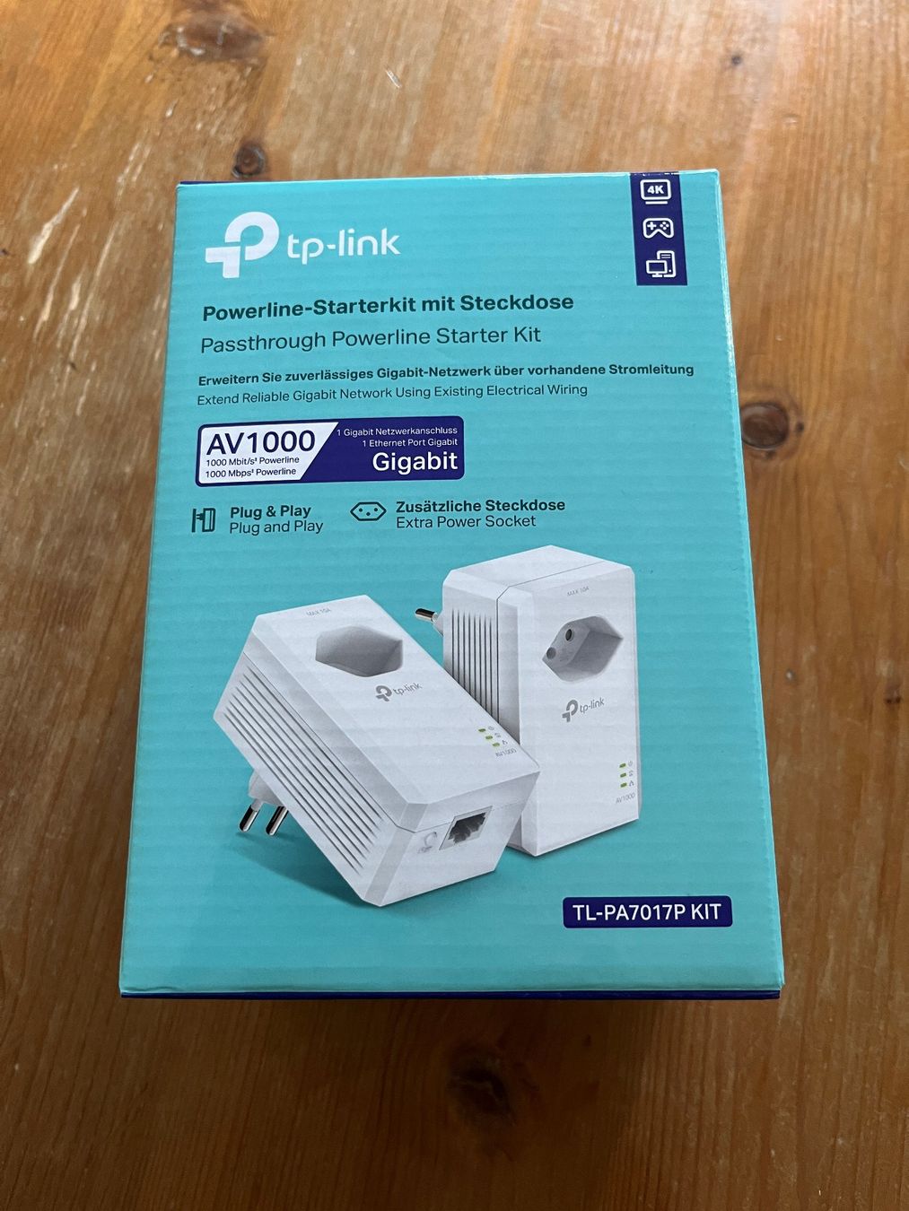 TP-Link WiFi: TP-Link Powerline Starterkit 1000 Mbit/s – Usato da Basel venduto da bemil13