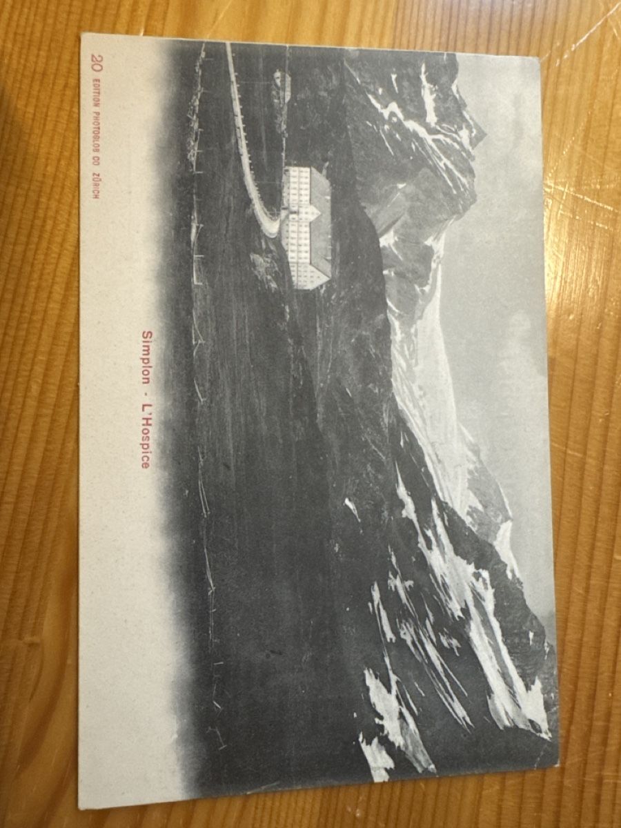 Cartoline postali: Carte postale ancienne, Simplon L'Hospice – Usato da Vesenaz venduto da miguelfdfrade